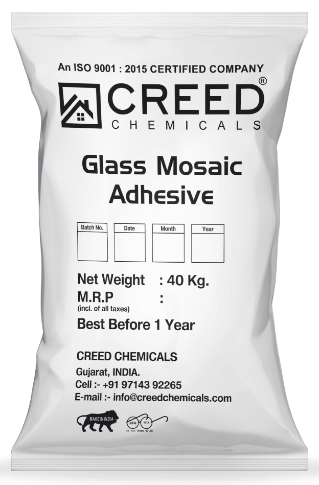 GLASS & MOSAIC ADHESIVE (WHITE)